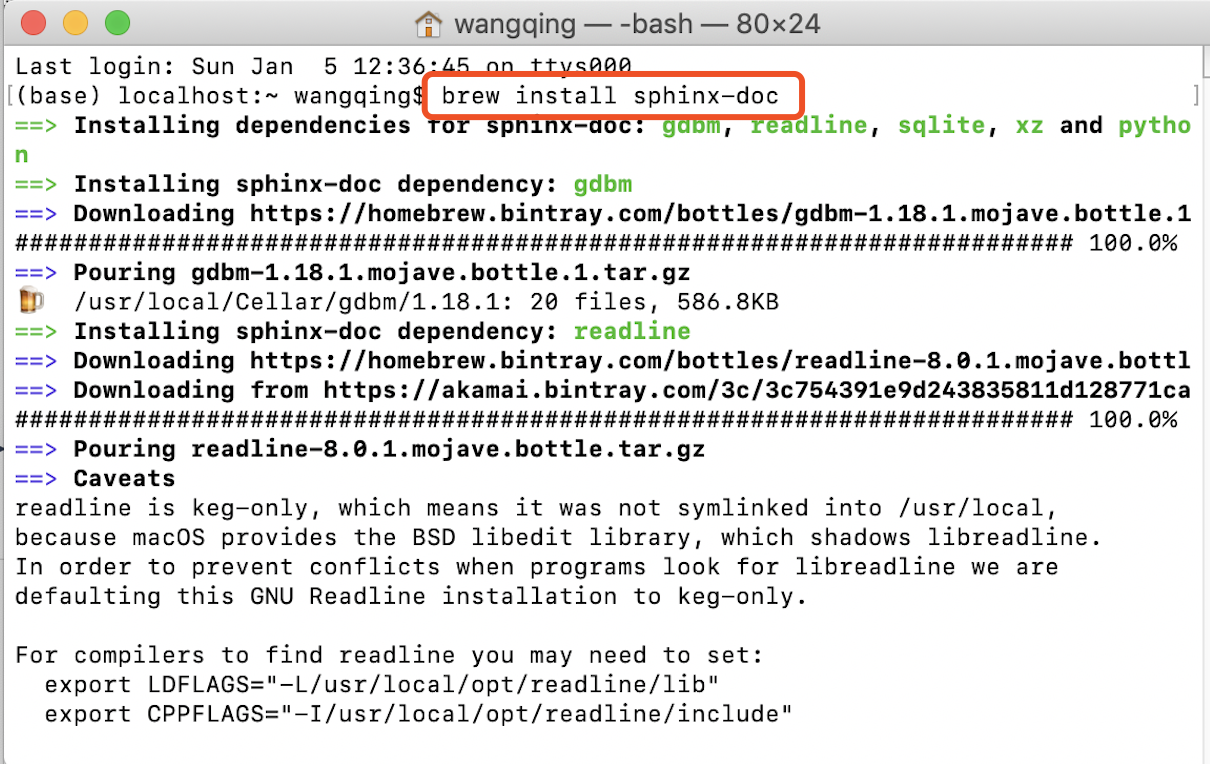 homebrew-sphinx-mac