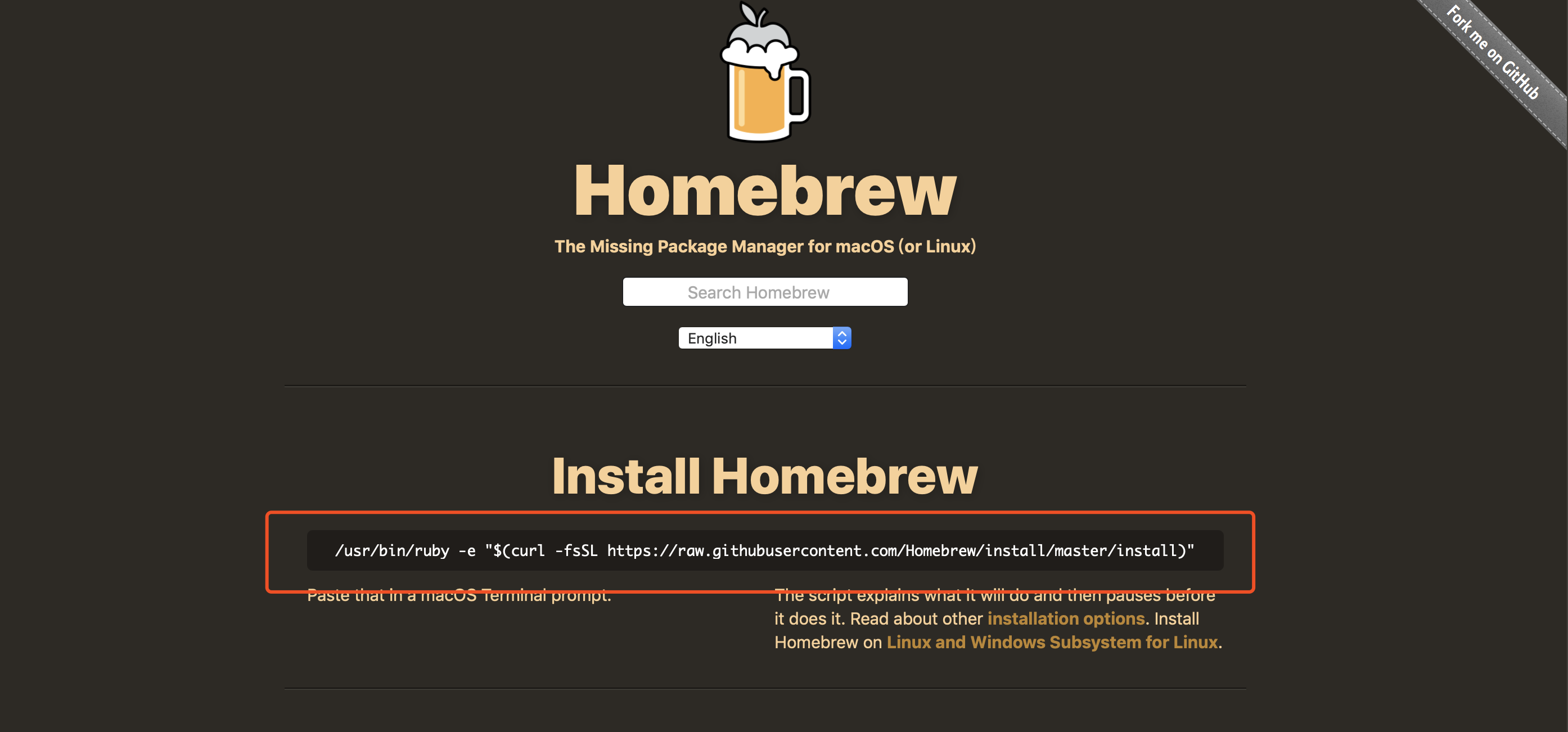 homebrew-website-mac